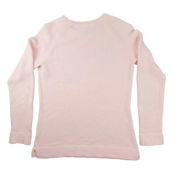 Eddie Bauer Pink Sweater Womens Pullover Size XS JH1225 - Picture 2 of 3